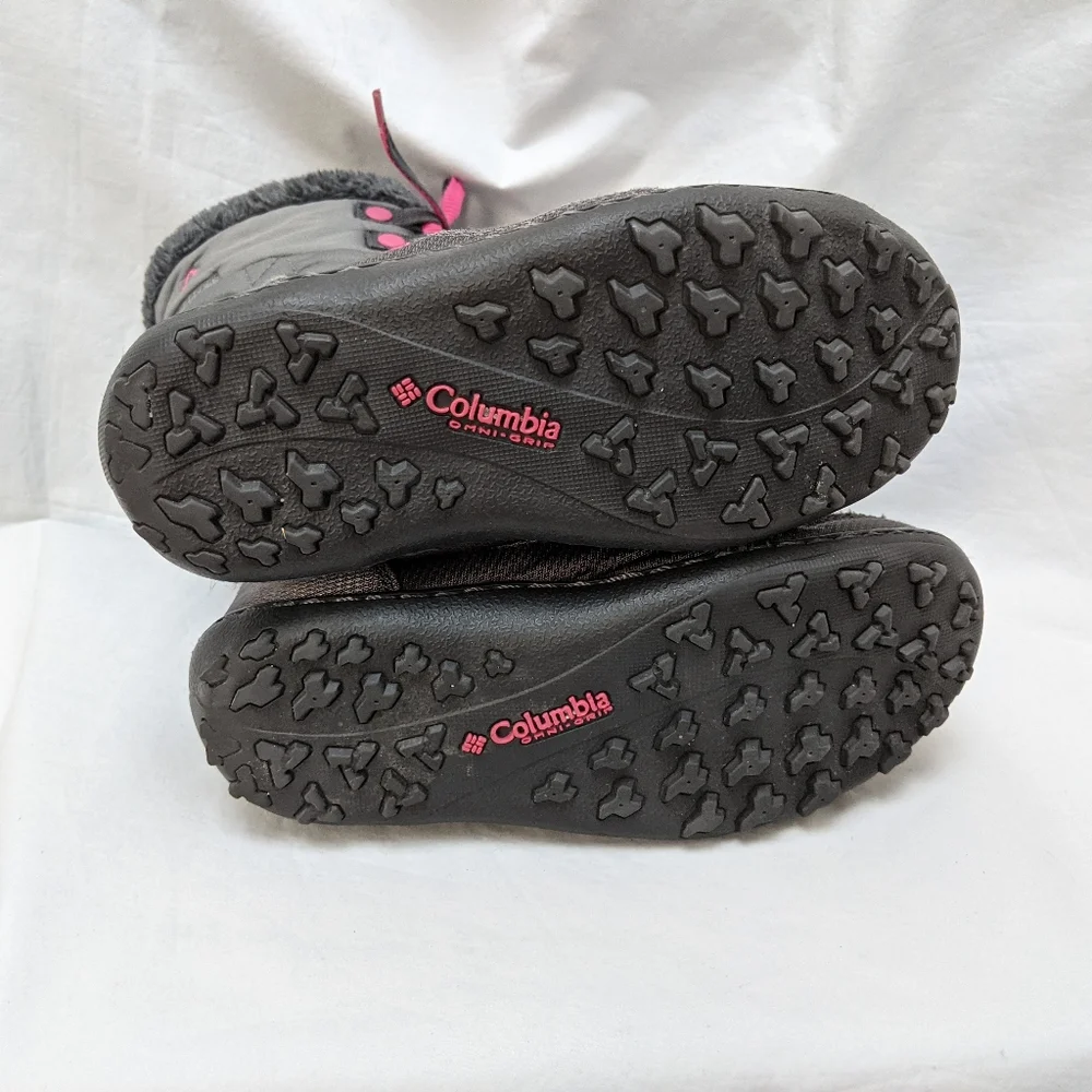 Columbia Girls Omni Heat Insulated Winter Boots Size 2